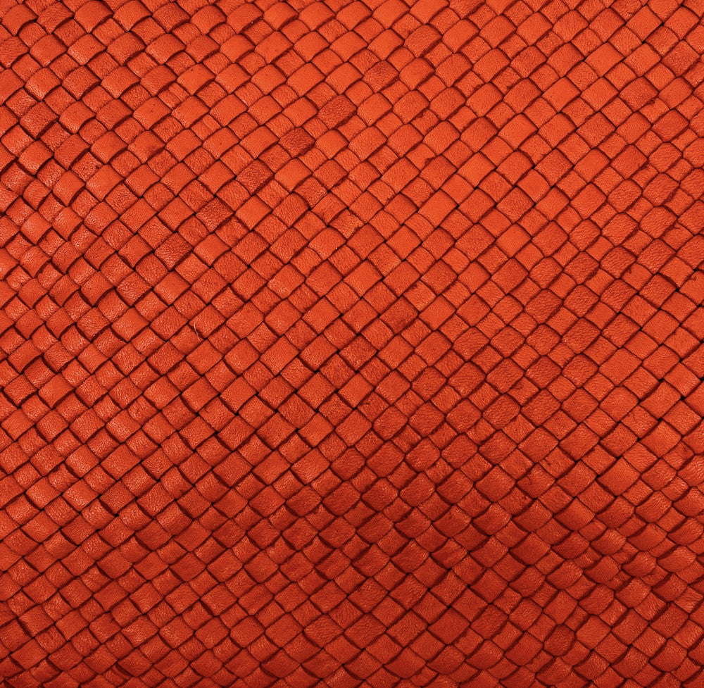 Sac à main en cuir vintage MISS ROSE Orange