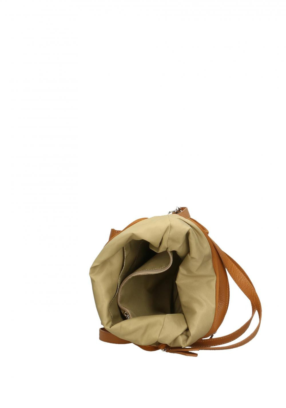Sac multiposition en cuir grainé RIMINI Cognac