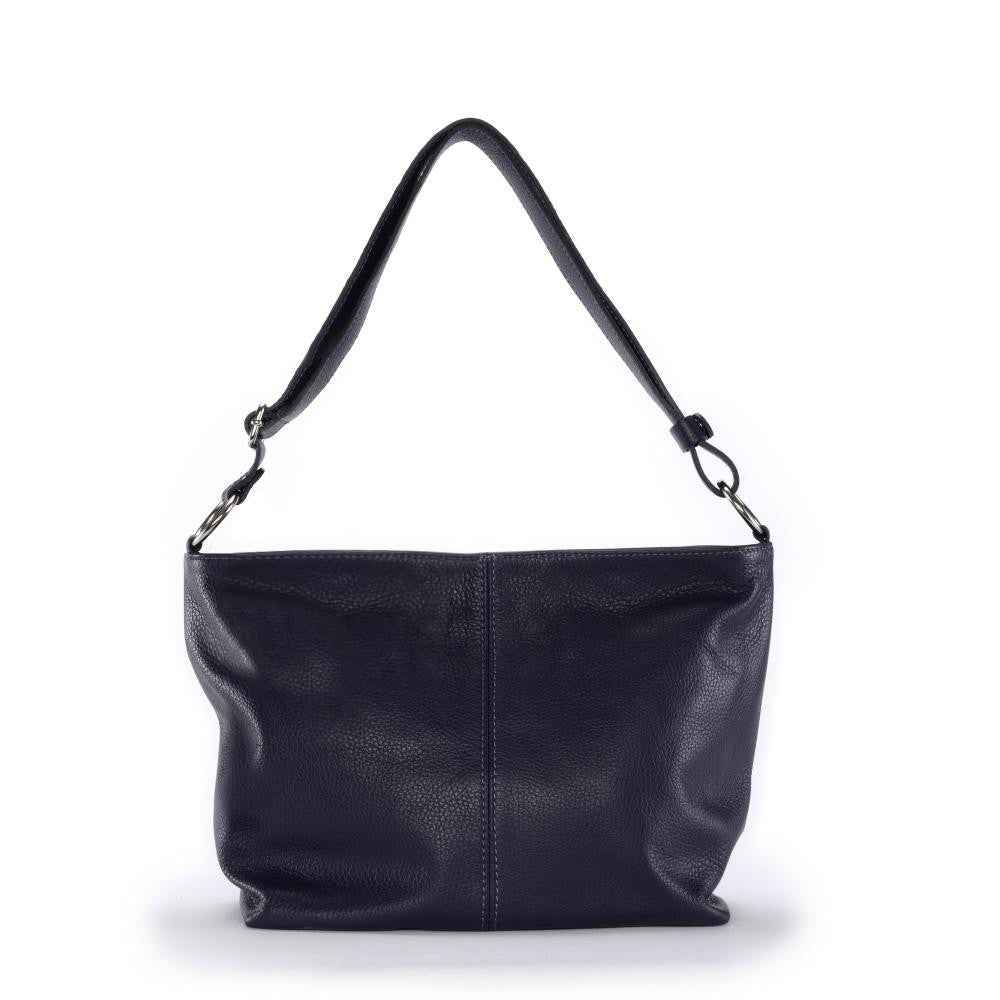 Sac à main en cuir grainé KUTA Violet