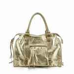 Bag main leather irise SANDSTORM gold