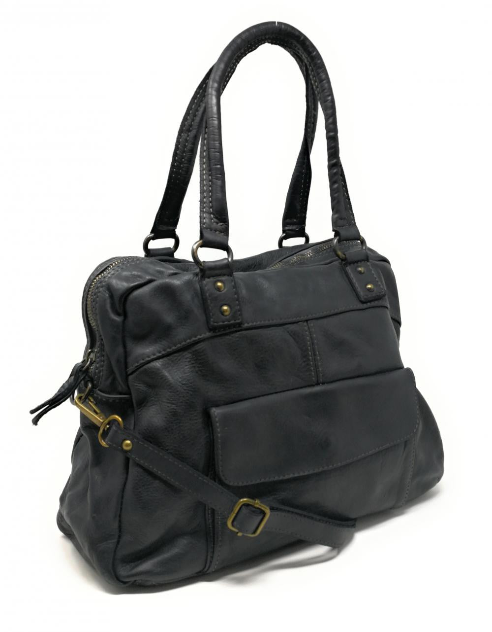 Oh My Bag Sac Bowling Cuir Souple Sacs Femme Sac Bowling En Cuir