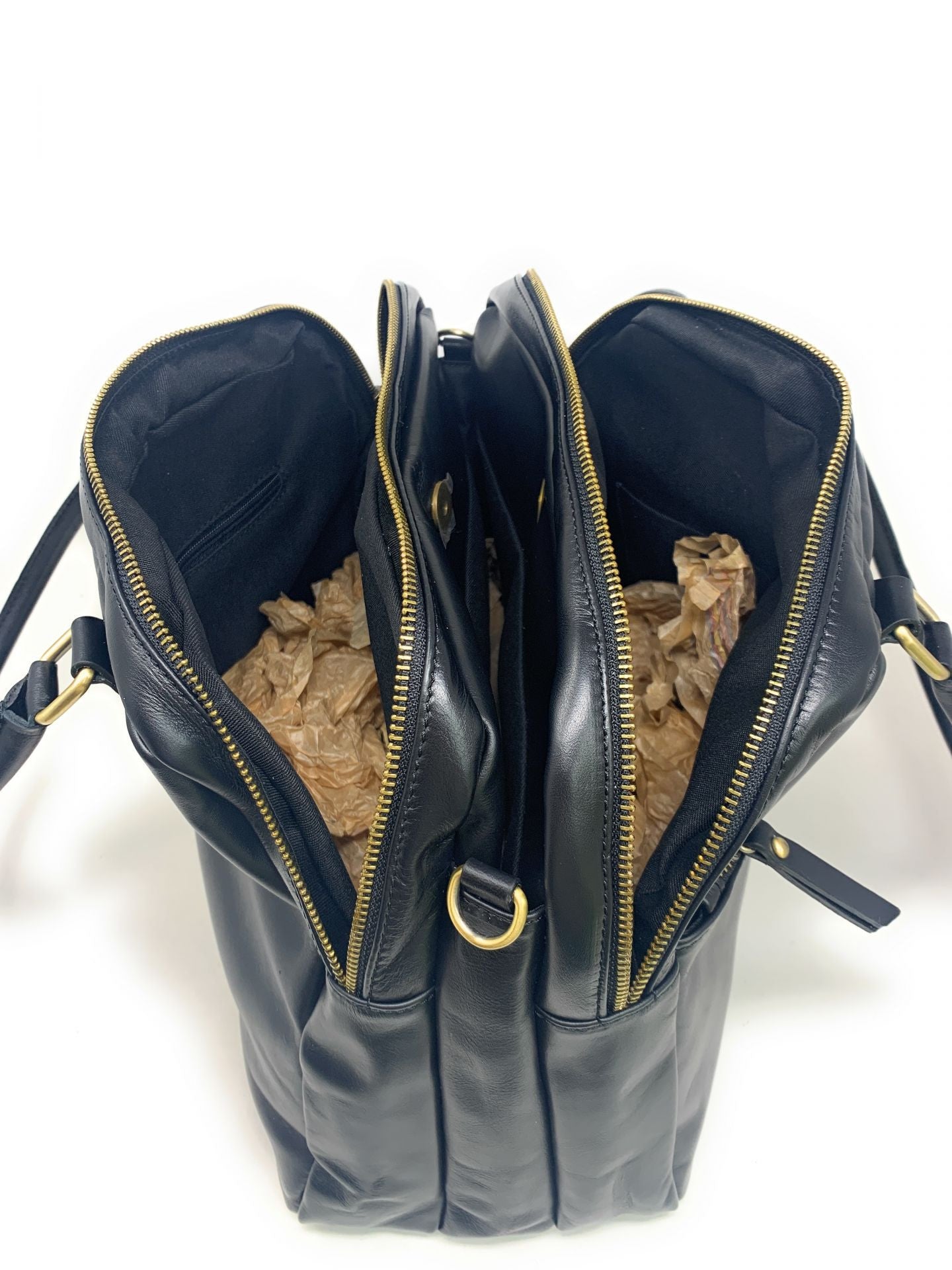 Sac bowling en cuir lisse VENDÔME Noir