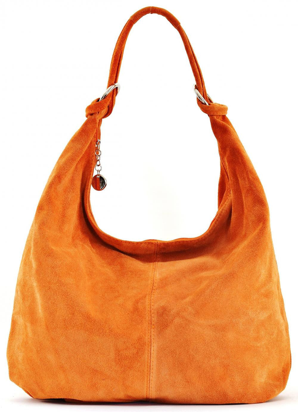 Sac à main en croûte de cuir LOVE Orange