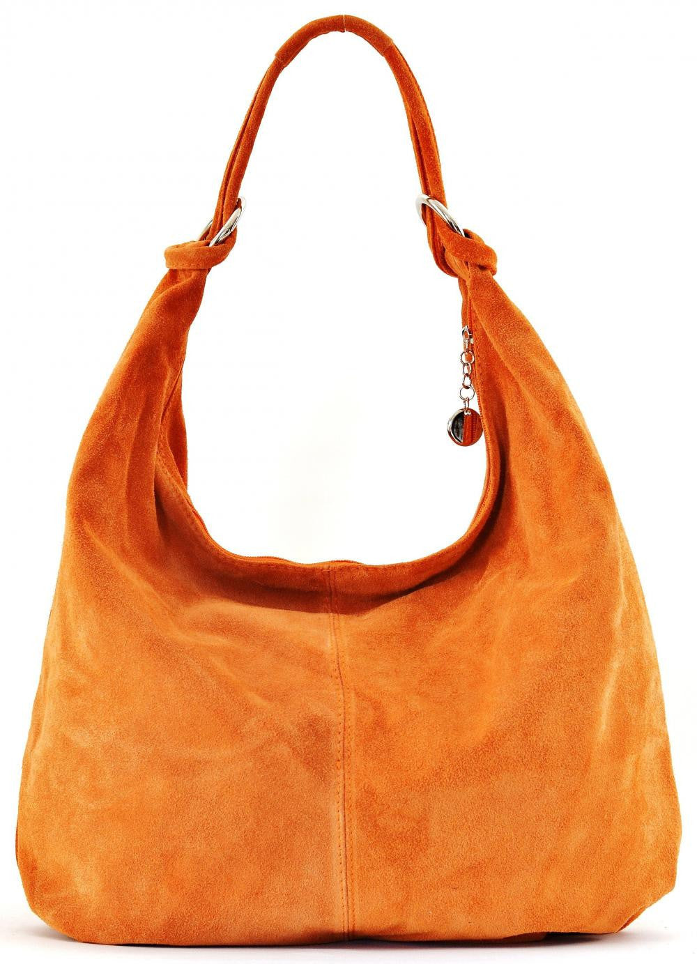 Sac à main en croûte de cuir LOVE Orange