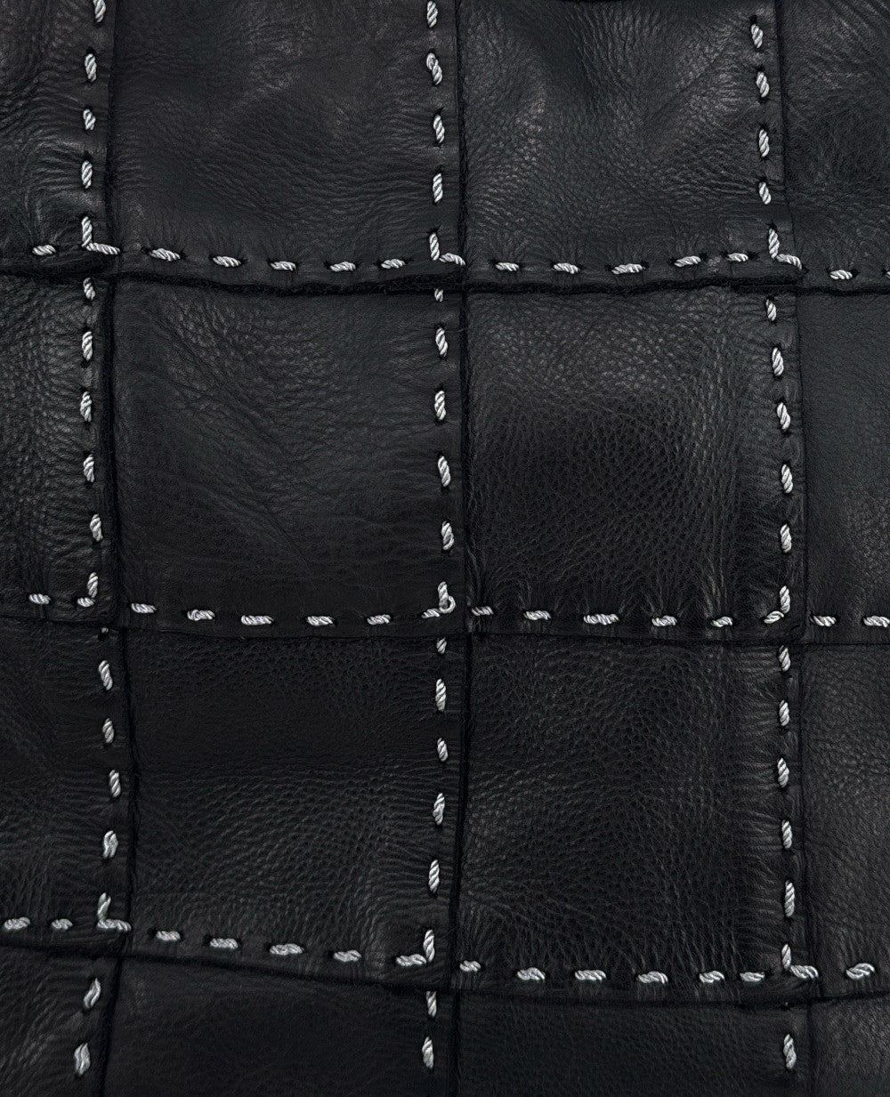 Sac à main en cuir vintage SHELLEY Noir