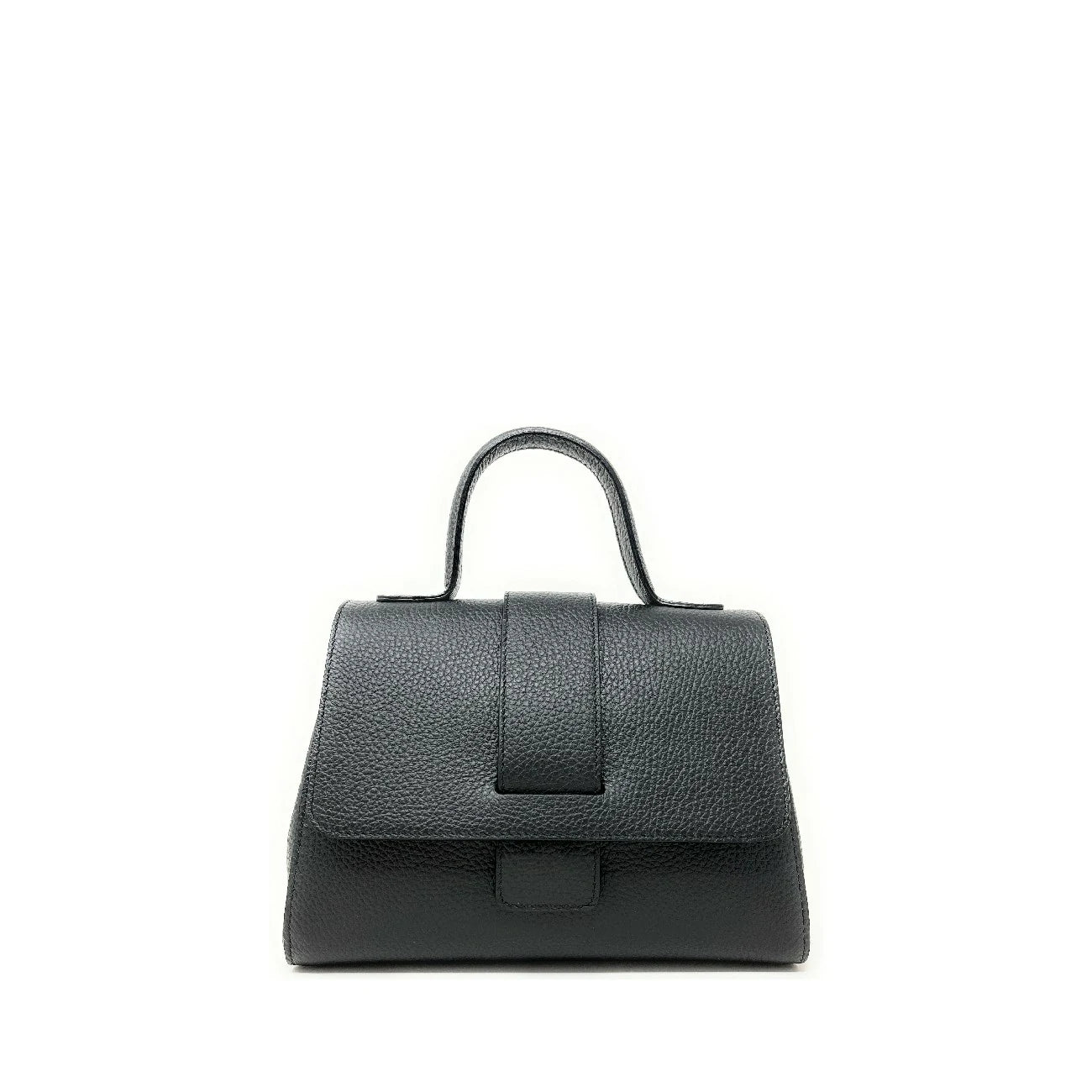Sac bandoulière en cuir grainé SMART Noir