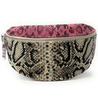 Sacchetto banana in pelle motivi ONLY LOU Multicolore 5