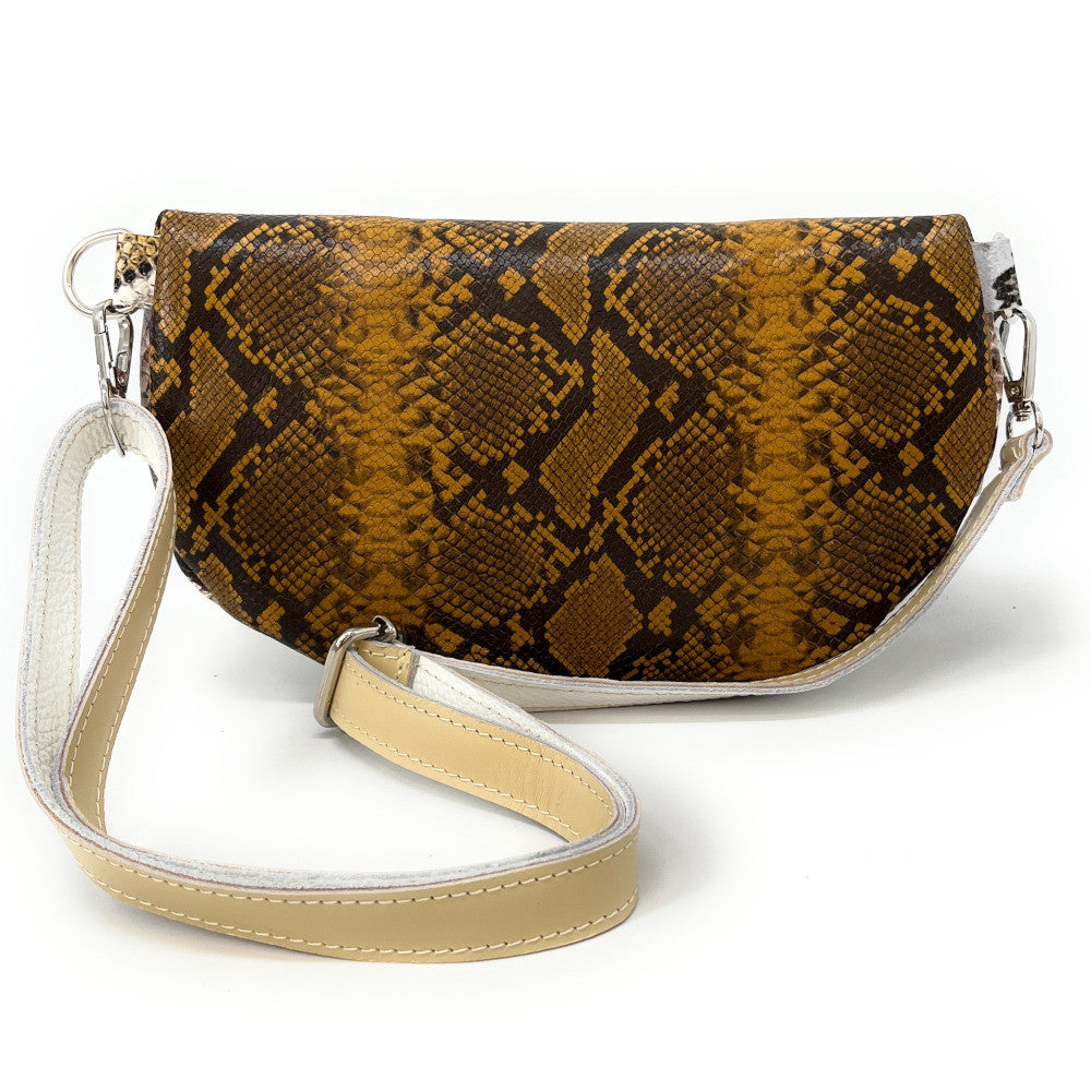 Sac banane en cuir à motif ONLY LOU multicolore 7
