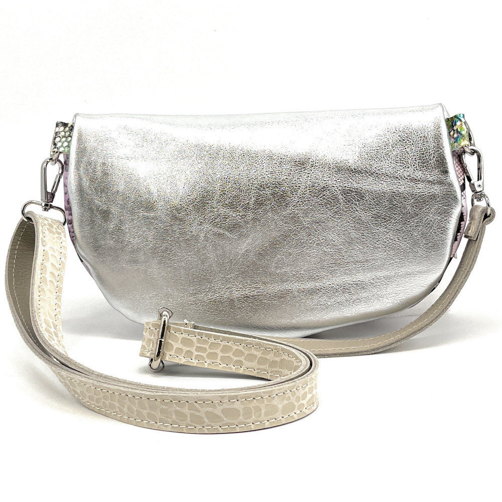 Sac banane en cuir à motif ONLY LOU multicolore 1