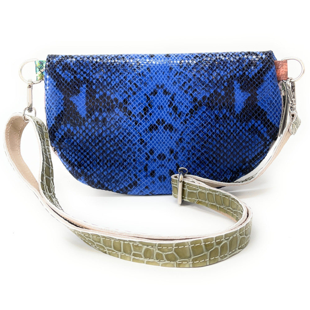 Sac banane en cuir à motif ONLY LOU multicolore 9