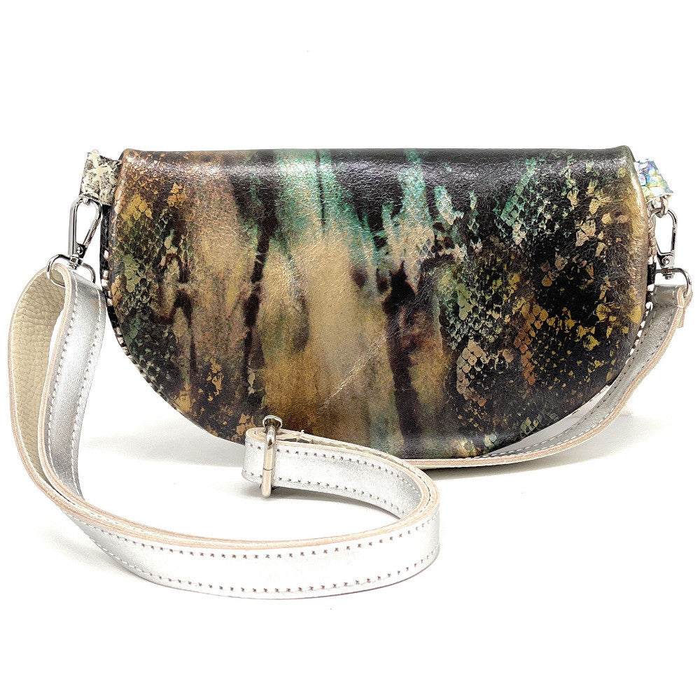 Sac banane en cuir à motif ONLY LOU multicolore 3