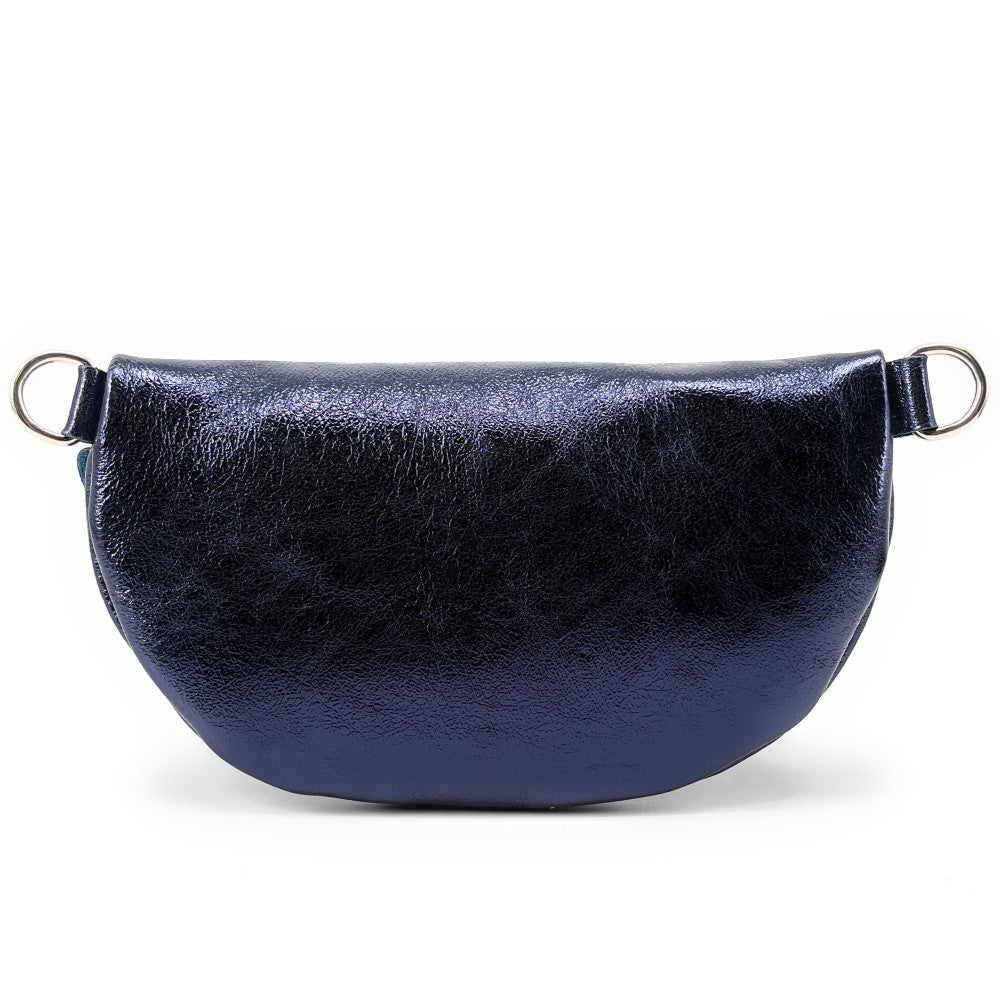 Sac banane en cuir irisé LOU Nuit étoilée