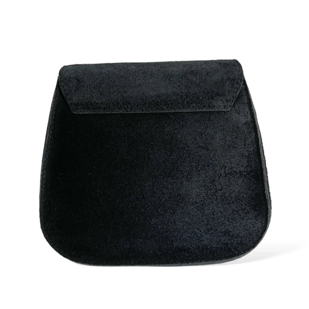 Sac bandoulière en croûte de cuir PACHUCA Noir