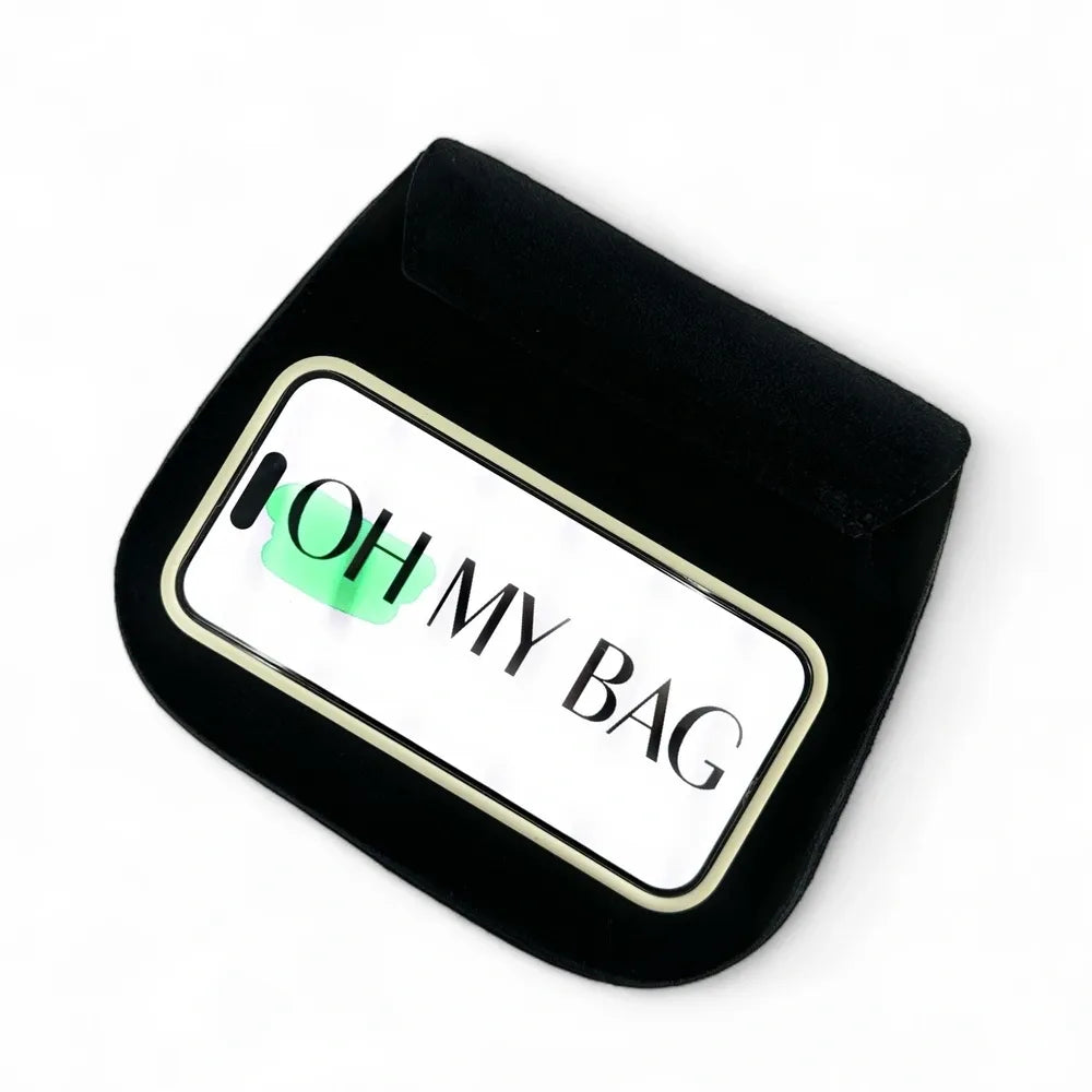 Sac bandoulière en croûte de cuir PACHUCA Noir