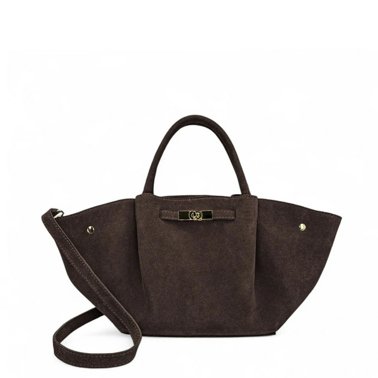 Sac cabas en daim CAPRI SUEDE Chocolat