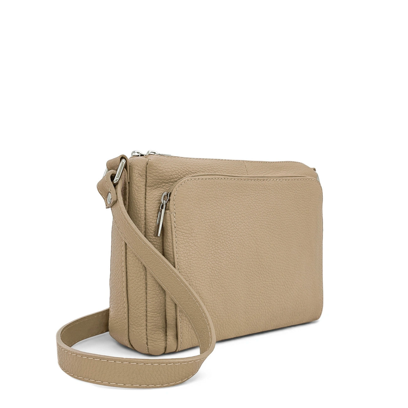 Bolso de cuero grano MANHATTAN Lunar