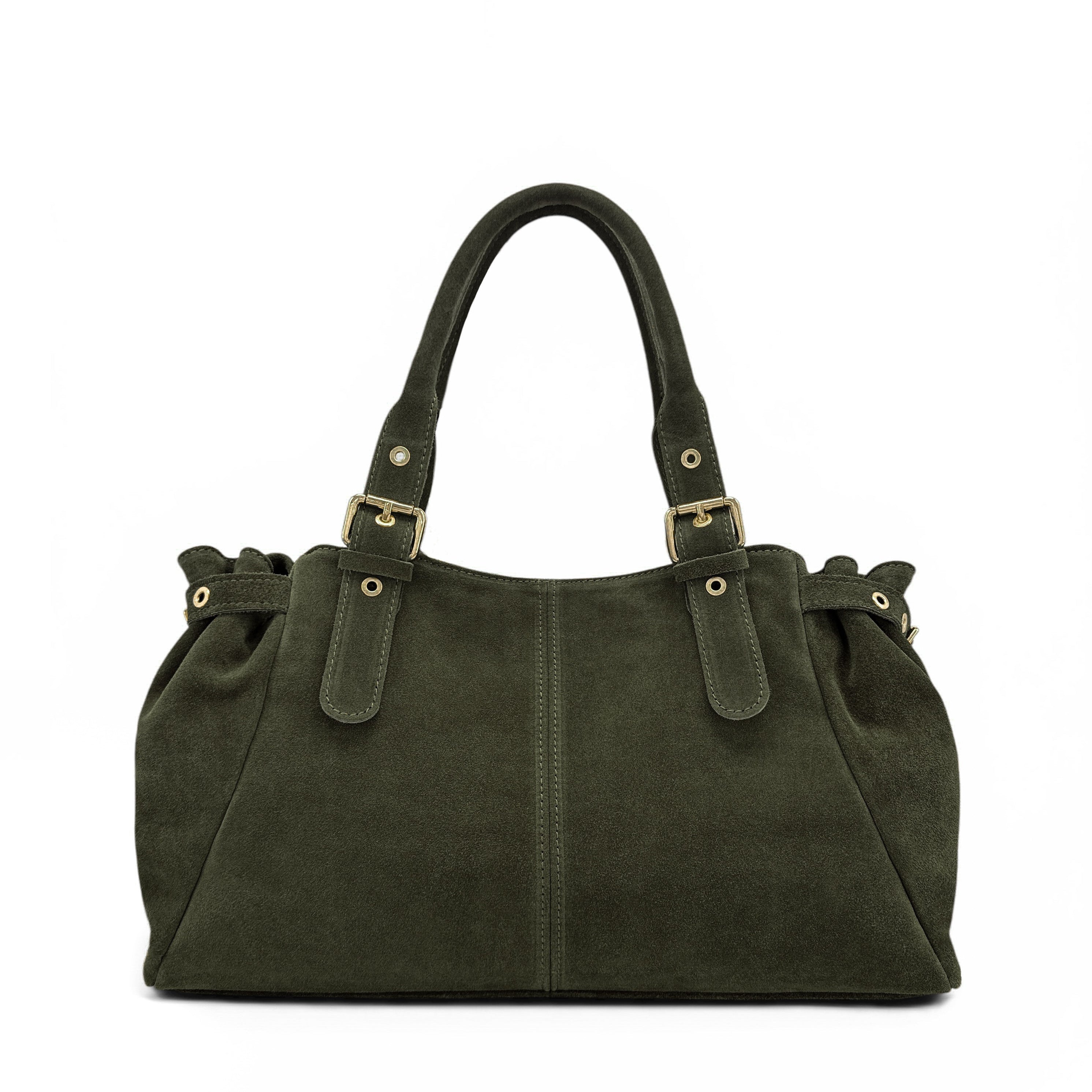 Borsa da bowling daim PRINCESSE SUEDE XL Khaki