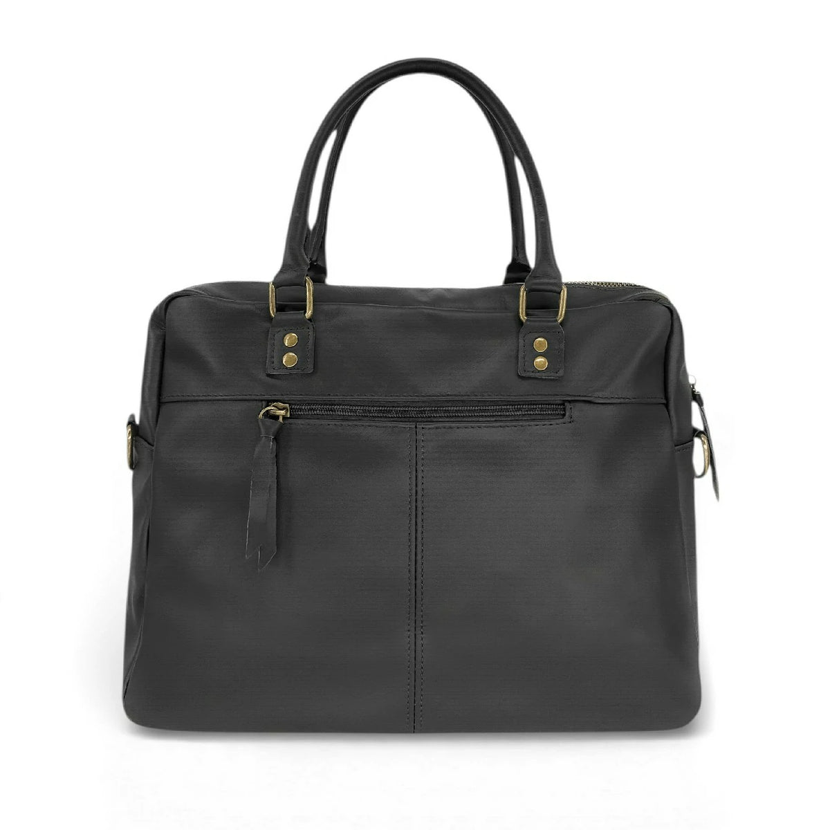 Sac à main en cuir lisse OMB MOSCOU Noir