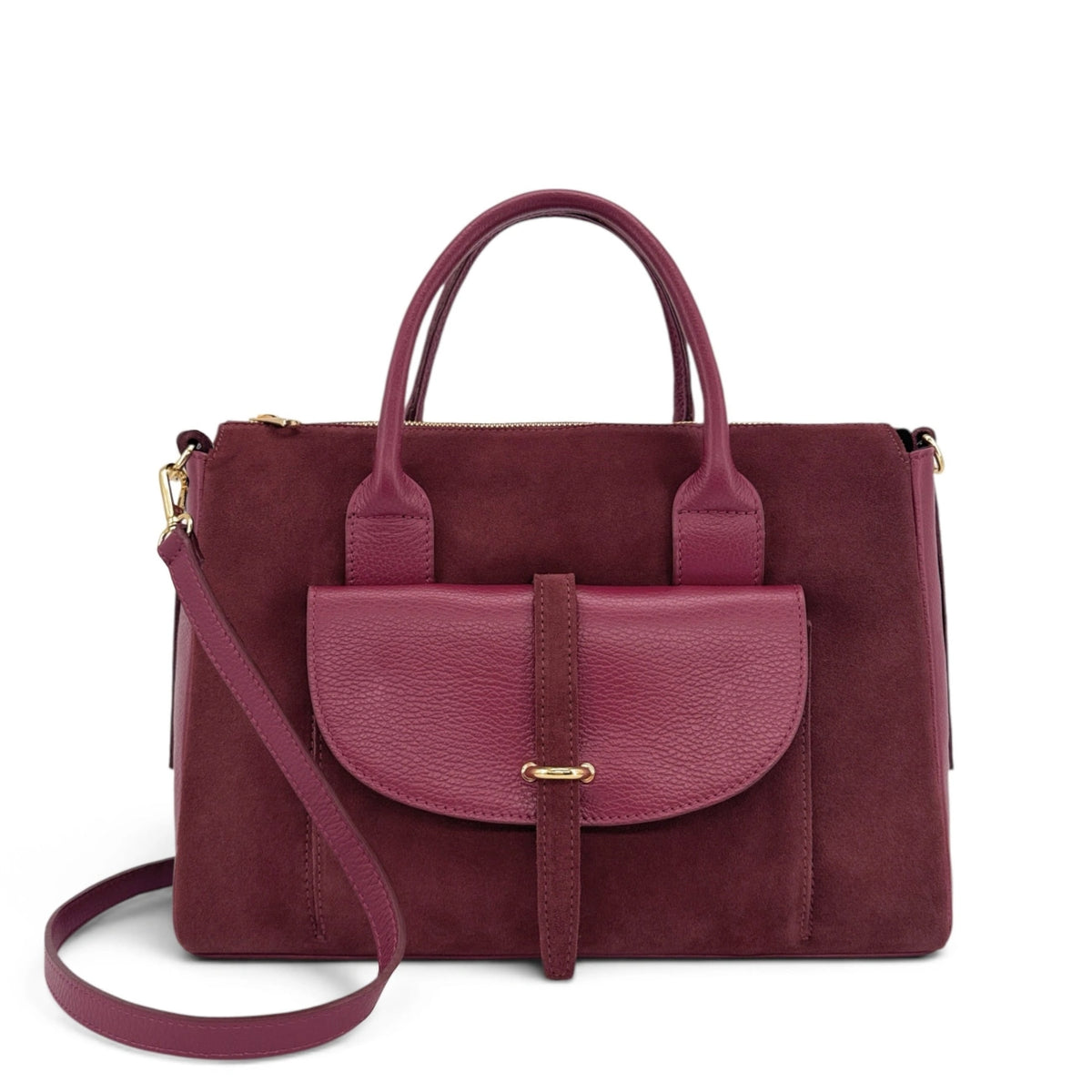 Bolso de lana y bolso de lana TWIGGY Verde intenso