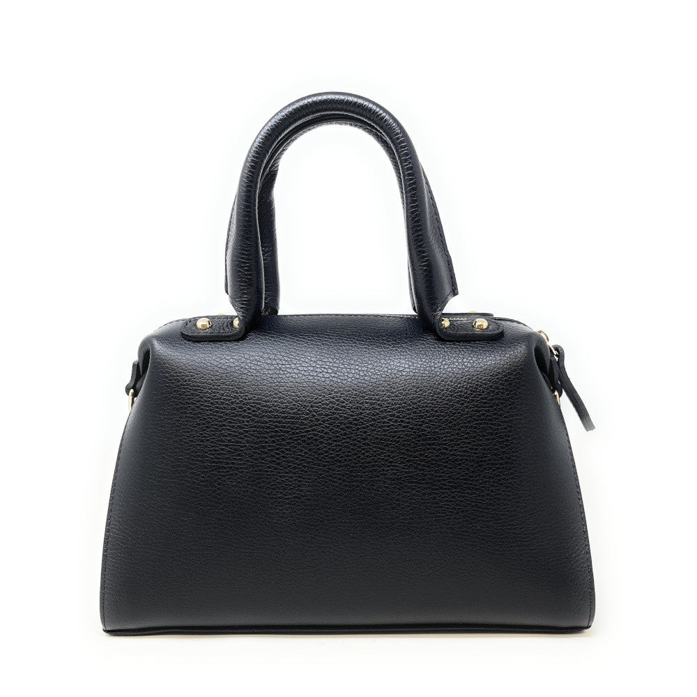 Sac bowling en cuir grainé MAELSTROM Noir