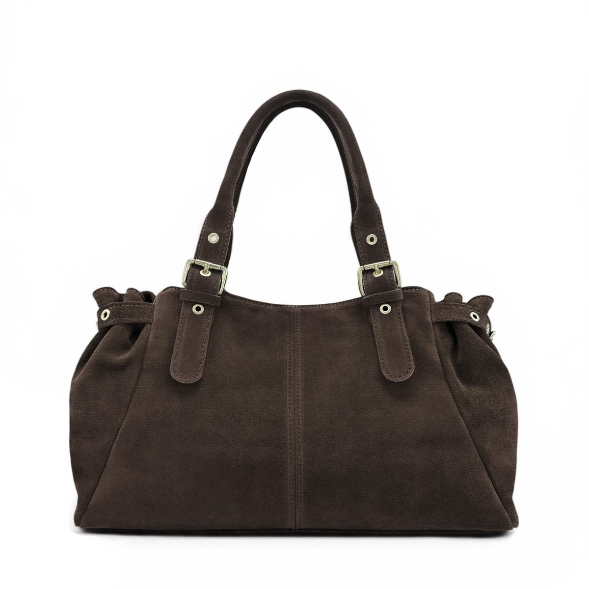 Bolsa de bolos Daim PRINCESSE SUEDE XL de chocolate