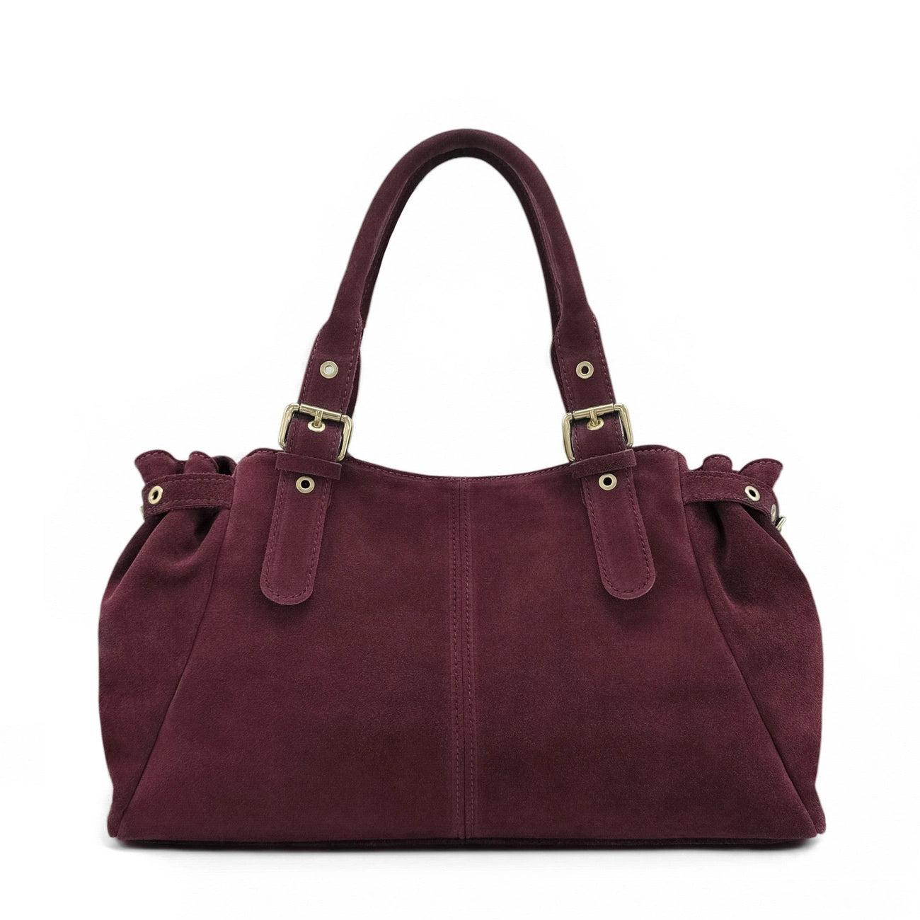 Sac bowling en daim NEW PRINCESS SUEDE XL Bordeaux