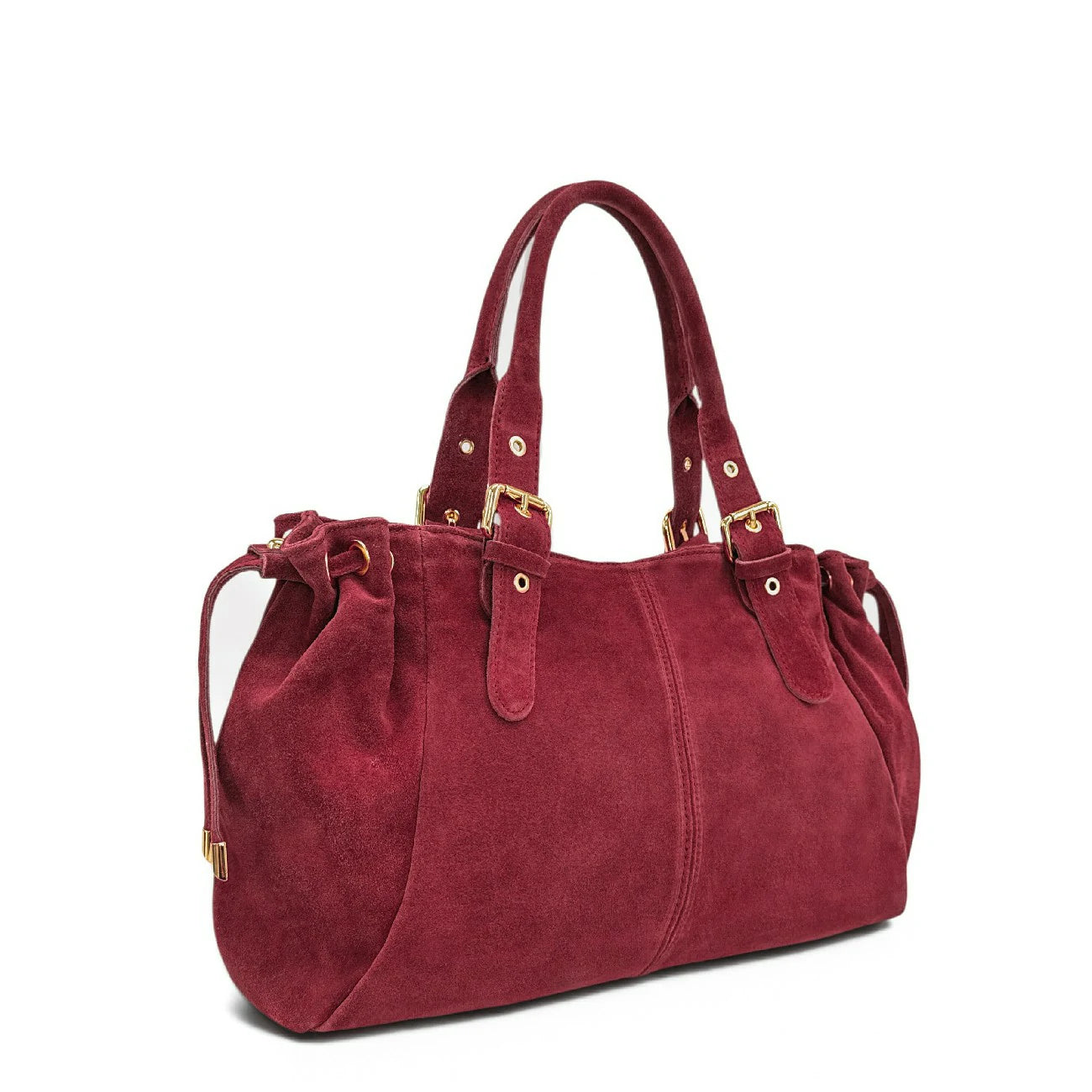 Daim bowling bag PRINCESSE SUEDE XL chocolate