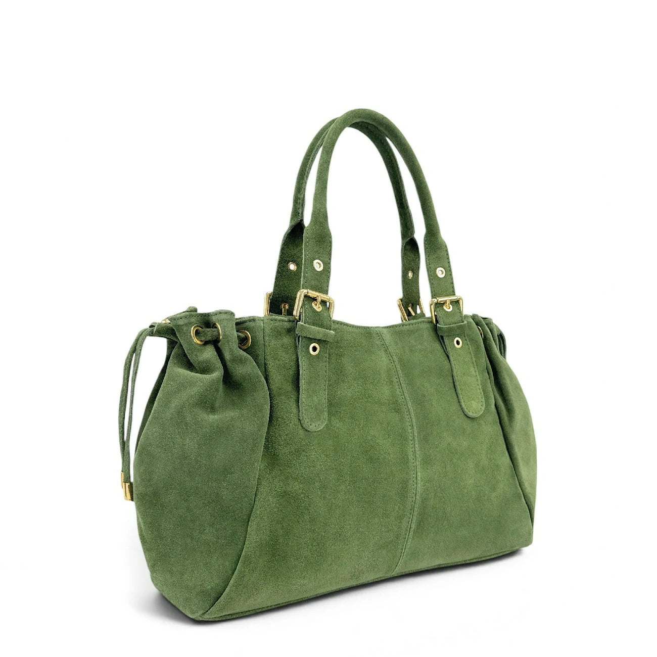 Daim bowling bag PRINCESSE SUEDE XL chocolate