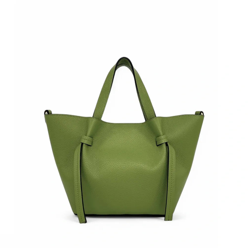 Sac cabas en cuir grainé LITTLE RUBY Avocat