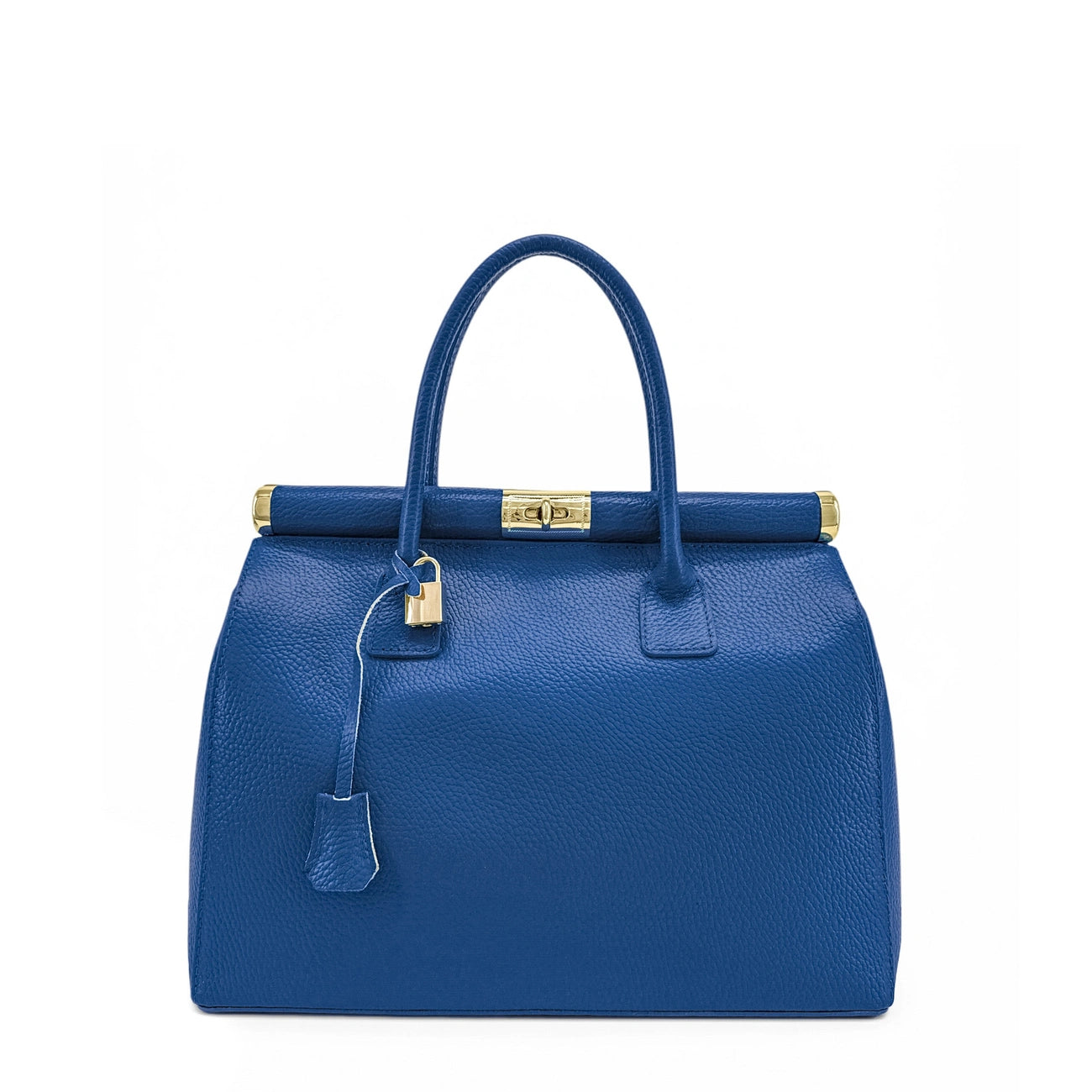 Borsa main Pelle italiana TROCADERO Royal Blue