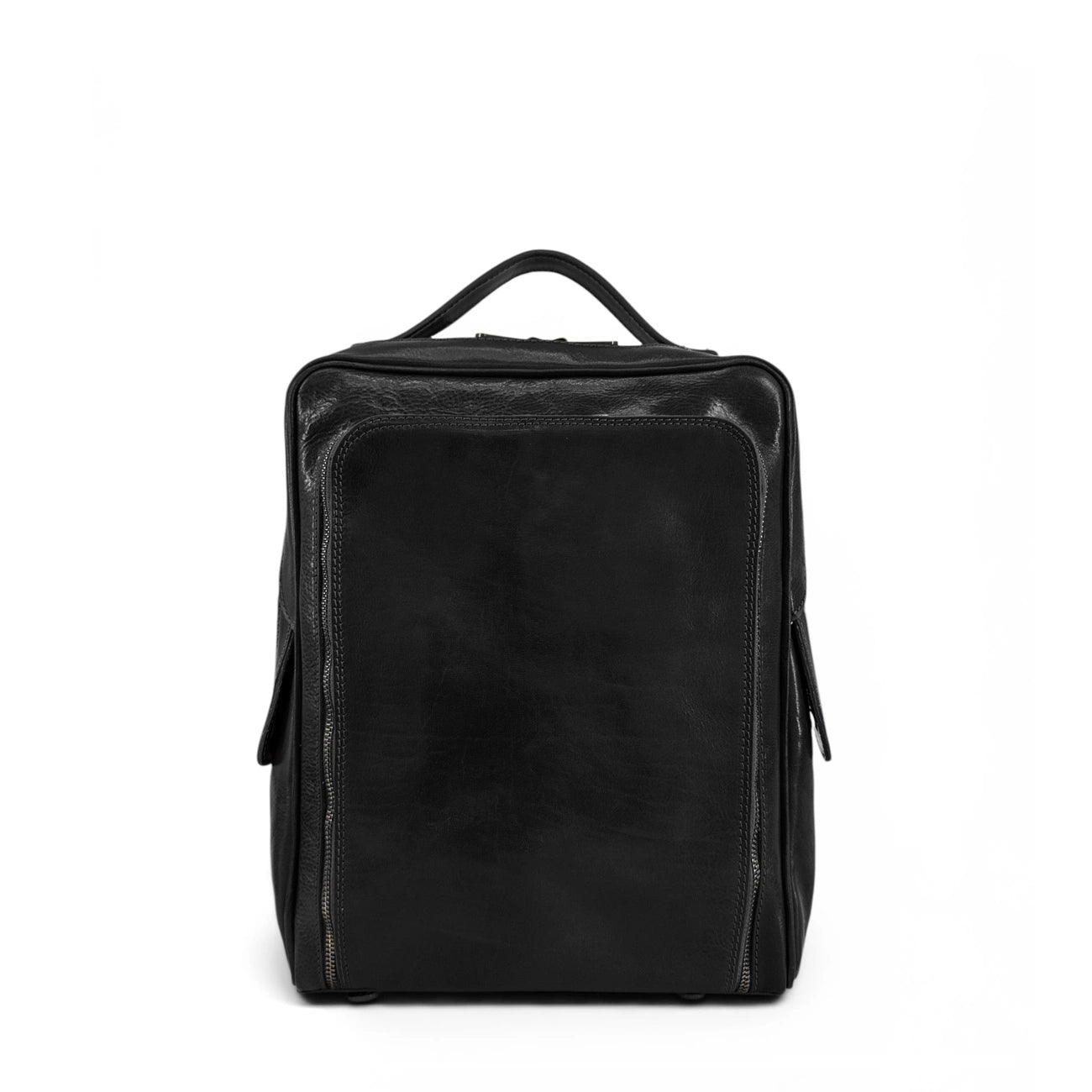 Zaino in pelle liscia OSLO Nero
