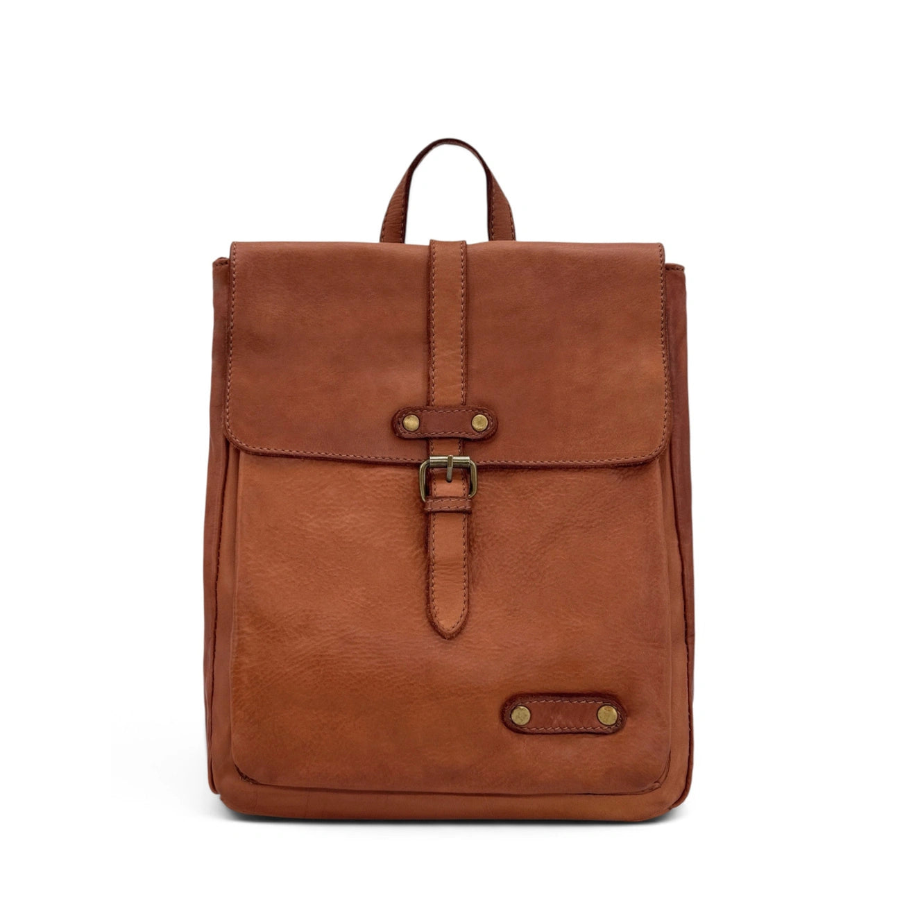 Mixed bags | Grand leather backpack vintage SMITH (Mr. & mrs.) Camel