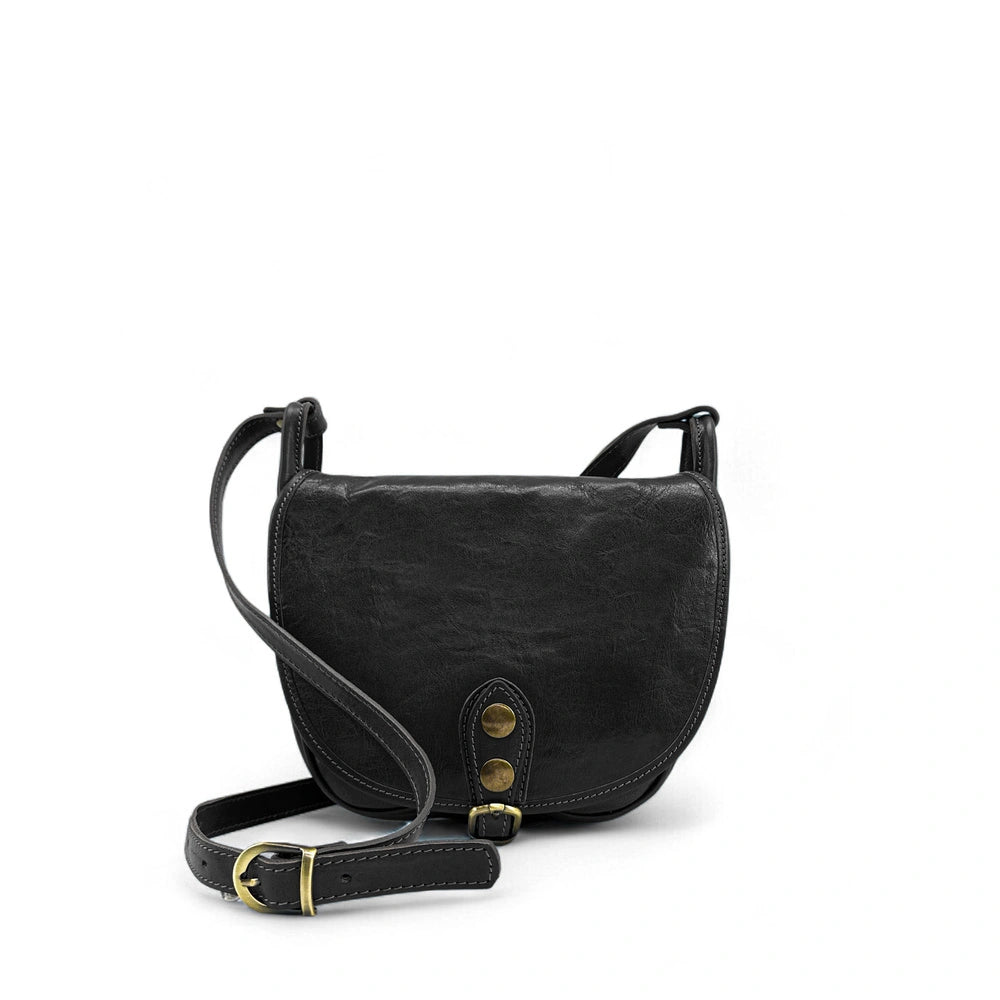 Bocca per tracolla in pelle liscia LITTLE VERLAINE Noir