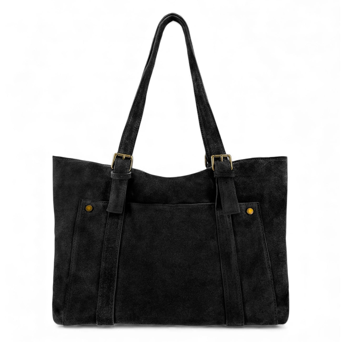 Sac cabas en daim TOKYO Noir