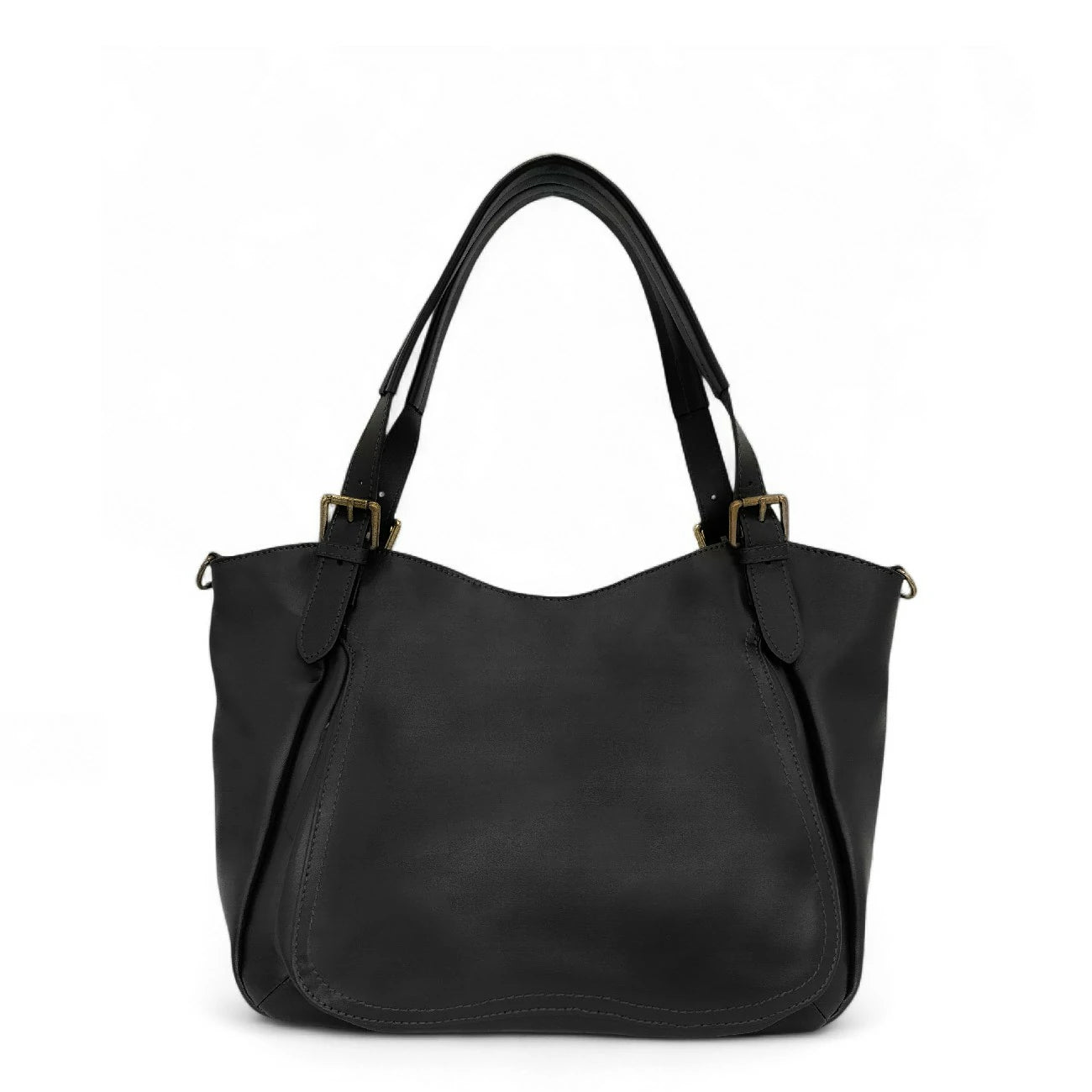 Sac en cuir lisse ELTON Noir