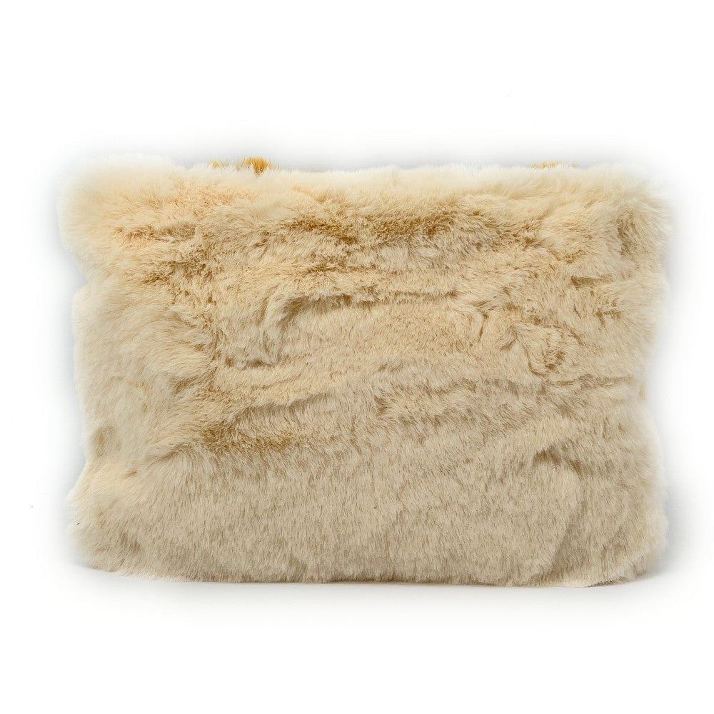 Sac pochette en fausse fourrure FURBY Savane