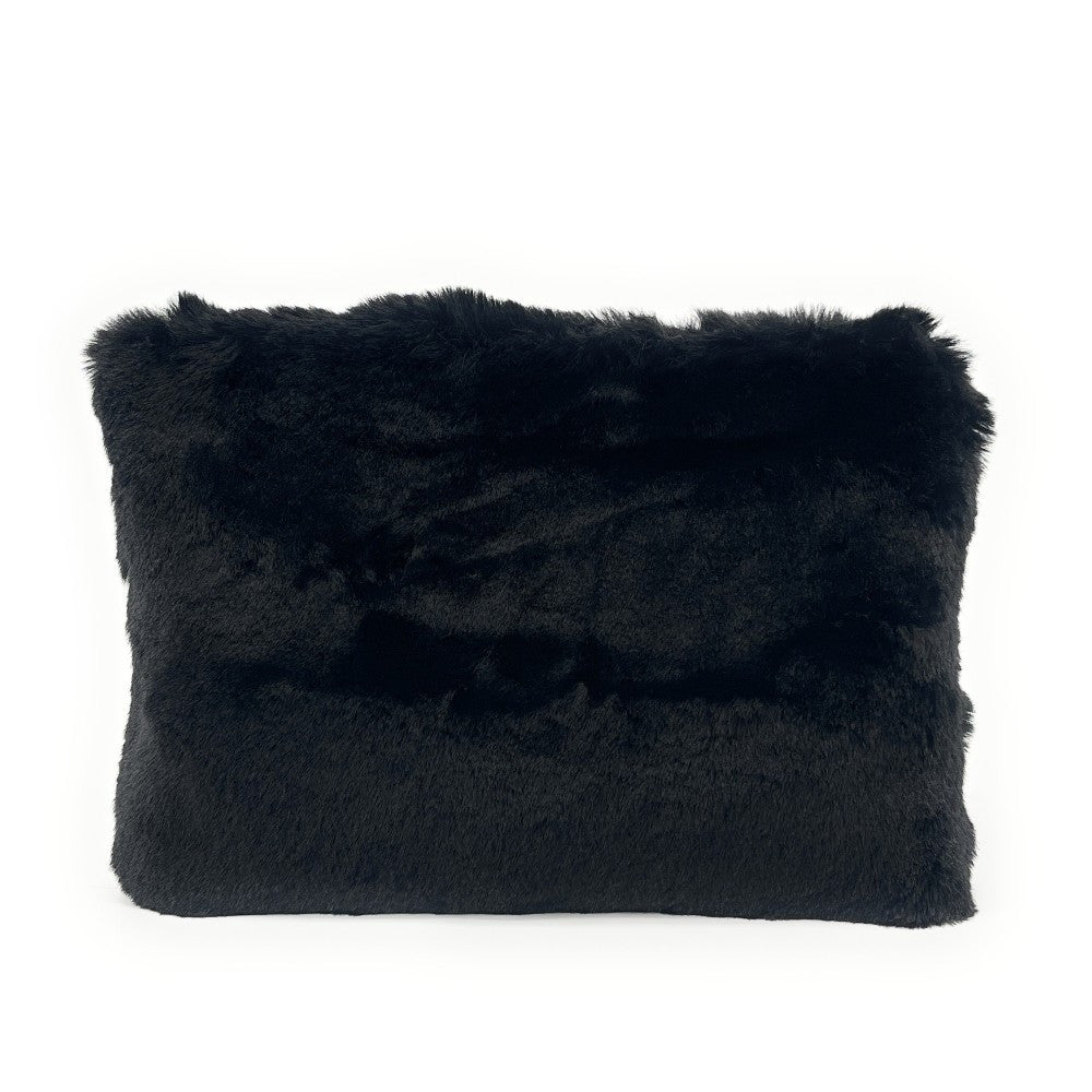 Sac pochette en fausse fourrure FURBY Noir