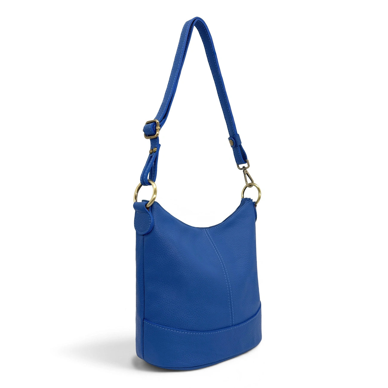 Bolso de cuero grano BEAUBOURG Azul real