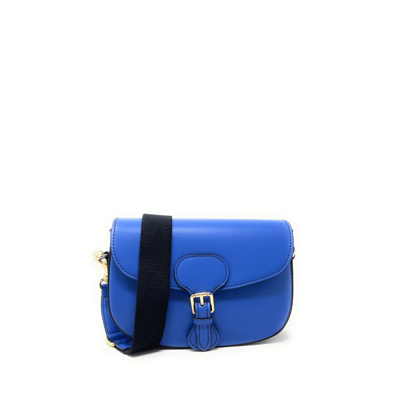 Borsa per cinturino in pelle liscia MADDY Blu
