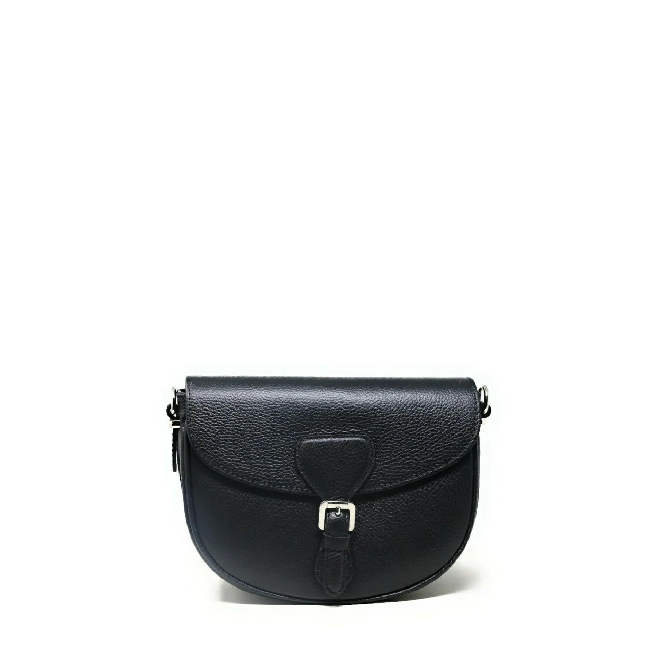 Sac trotteur en cuir grainé MASINA Noir