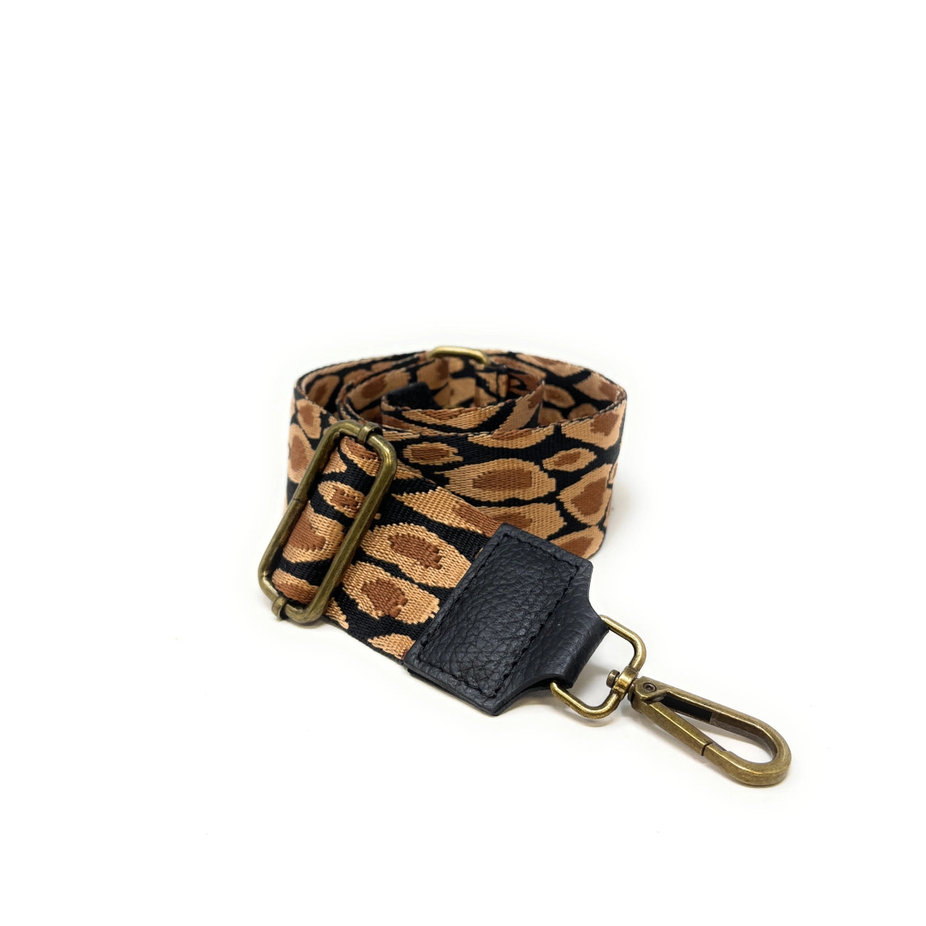 Removable shoulder CARO FLEUR Camel gilded