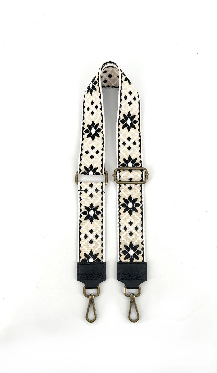 GRAPH brass removable shoulder strap Black