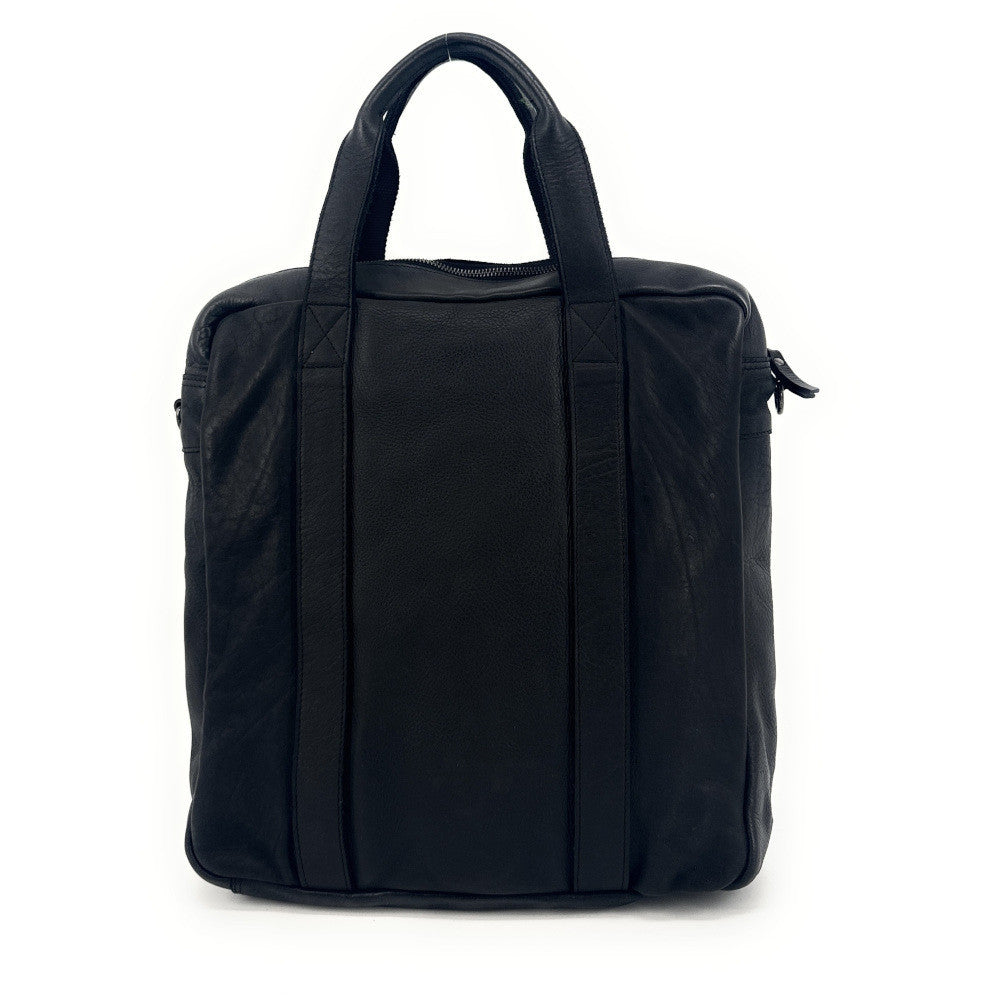 Sacoche en cuir vintage SKYWALKER Noir