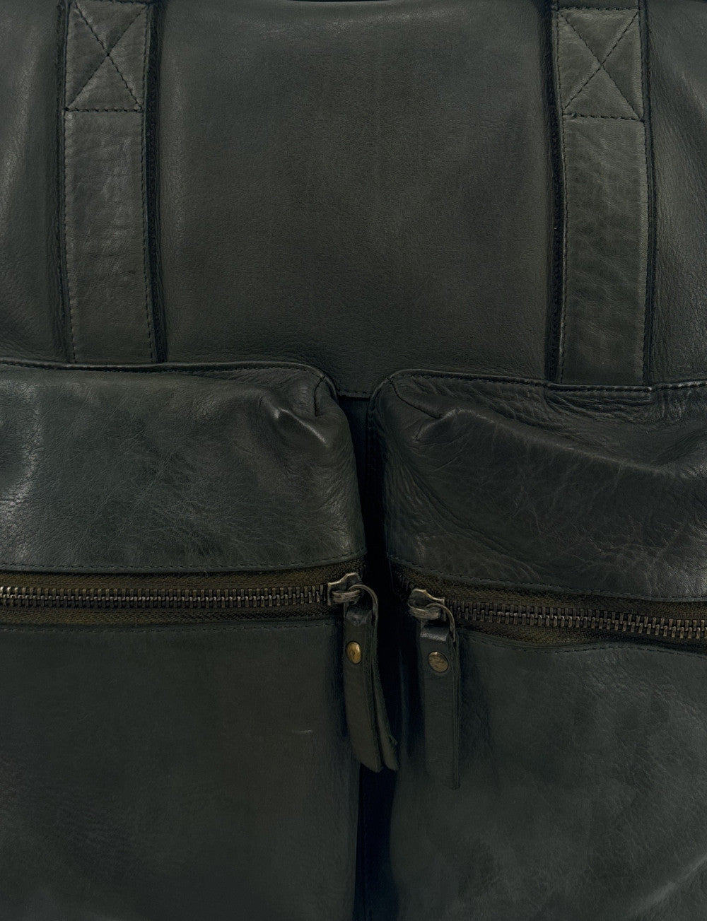 Sacoche en cuir vintage SKYWALKER Kaki