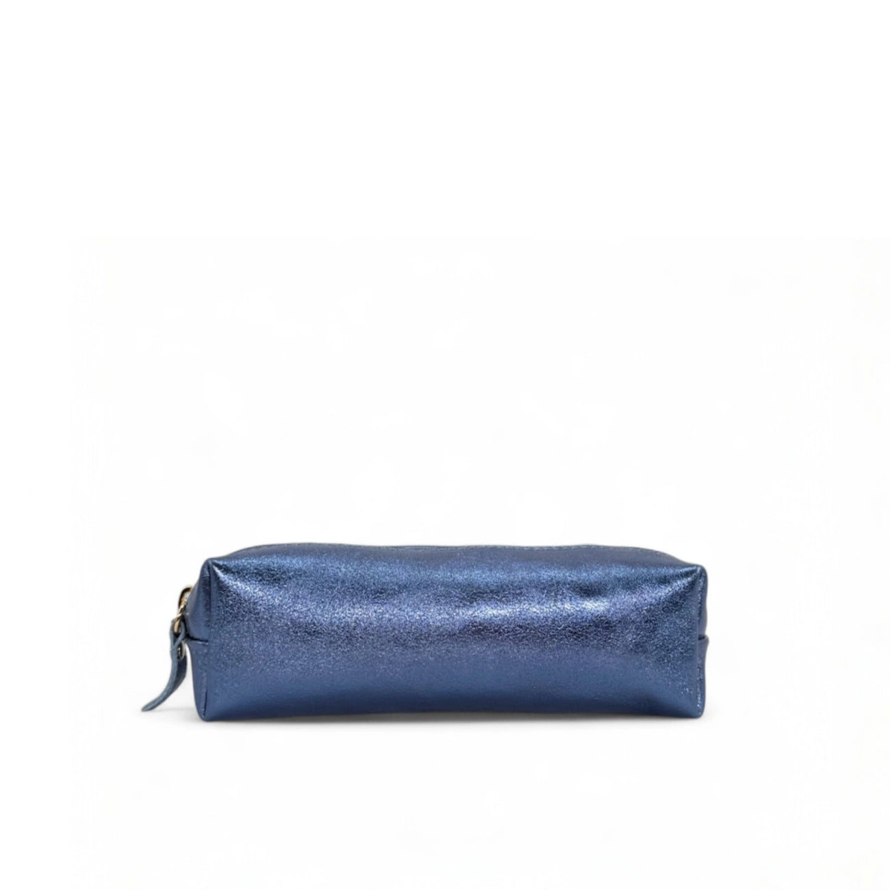 Estuche en piel tornasolada TICTOC GLOW Azul denim