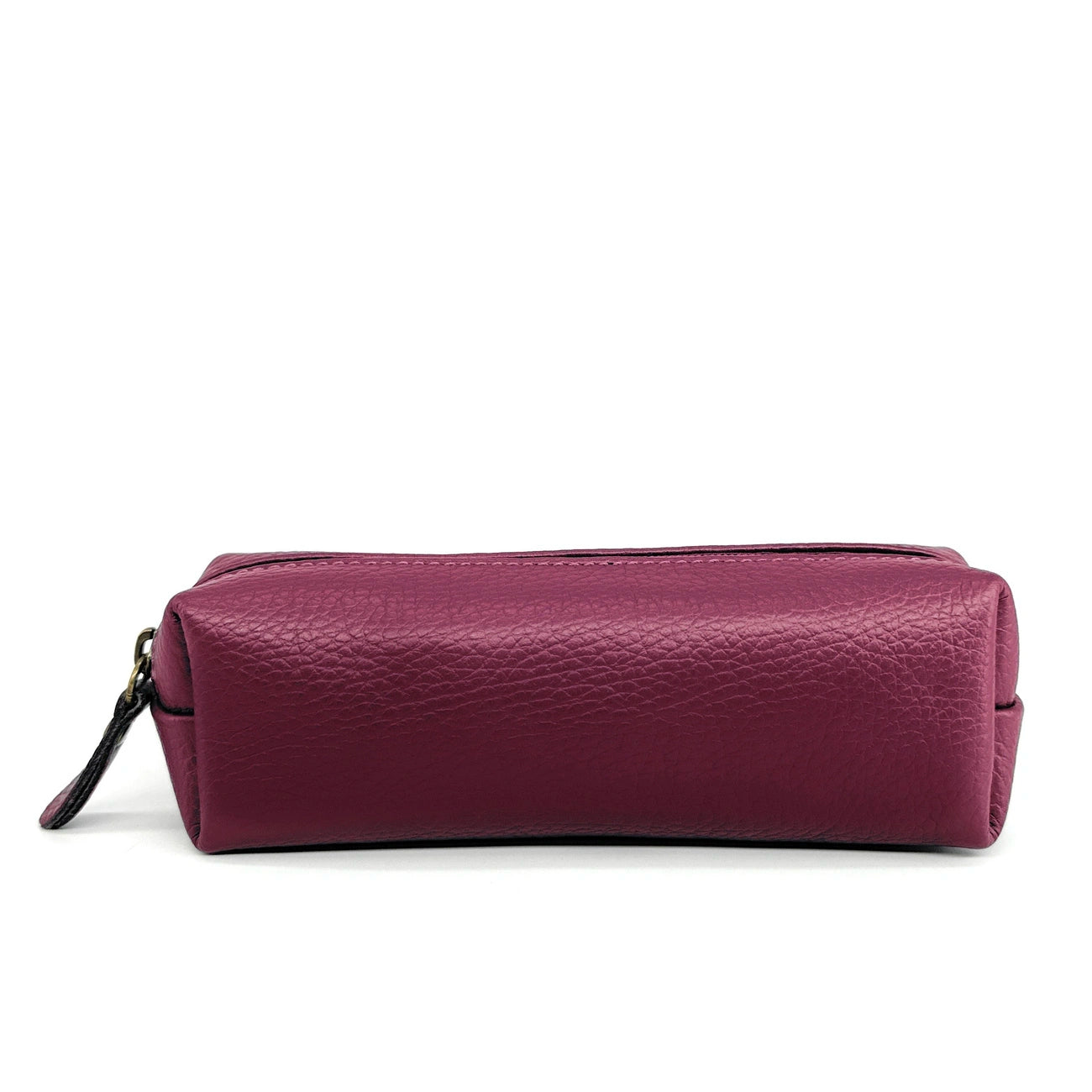 TUNBUR black patterned leather round bag