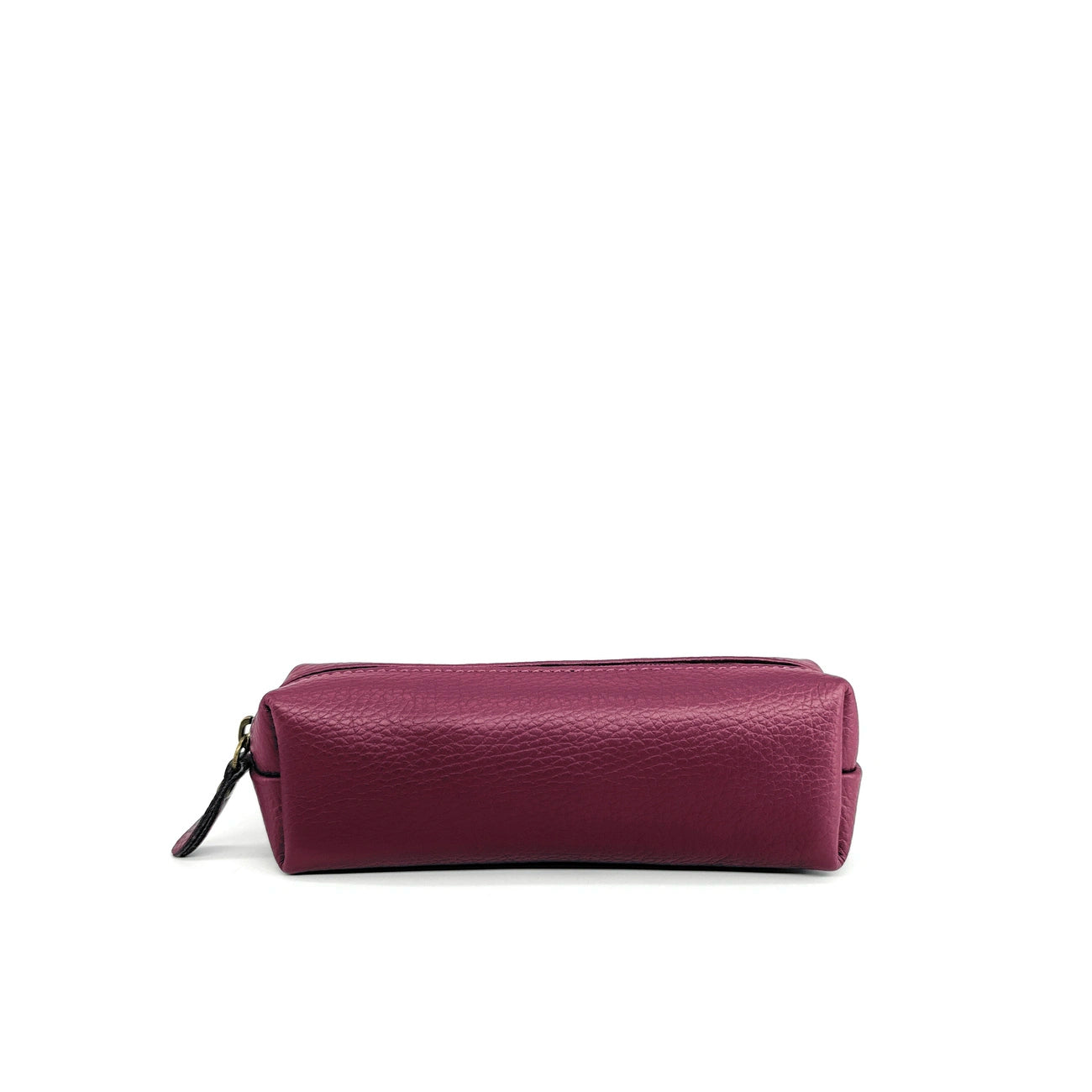 TUNBUR black patterned leather round bag