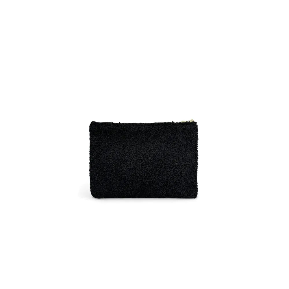 Trousse pochette en peluche PILOU COP'S Noir