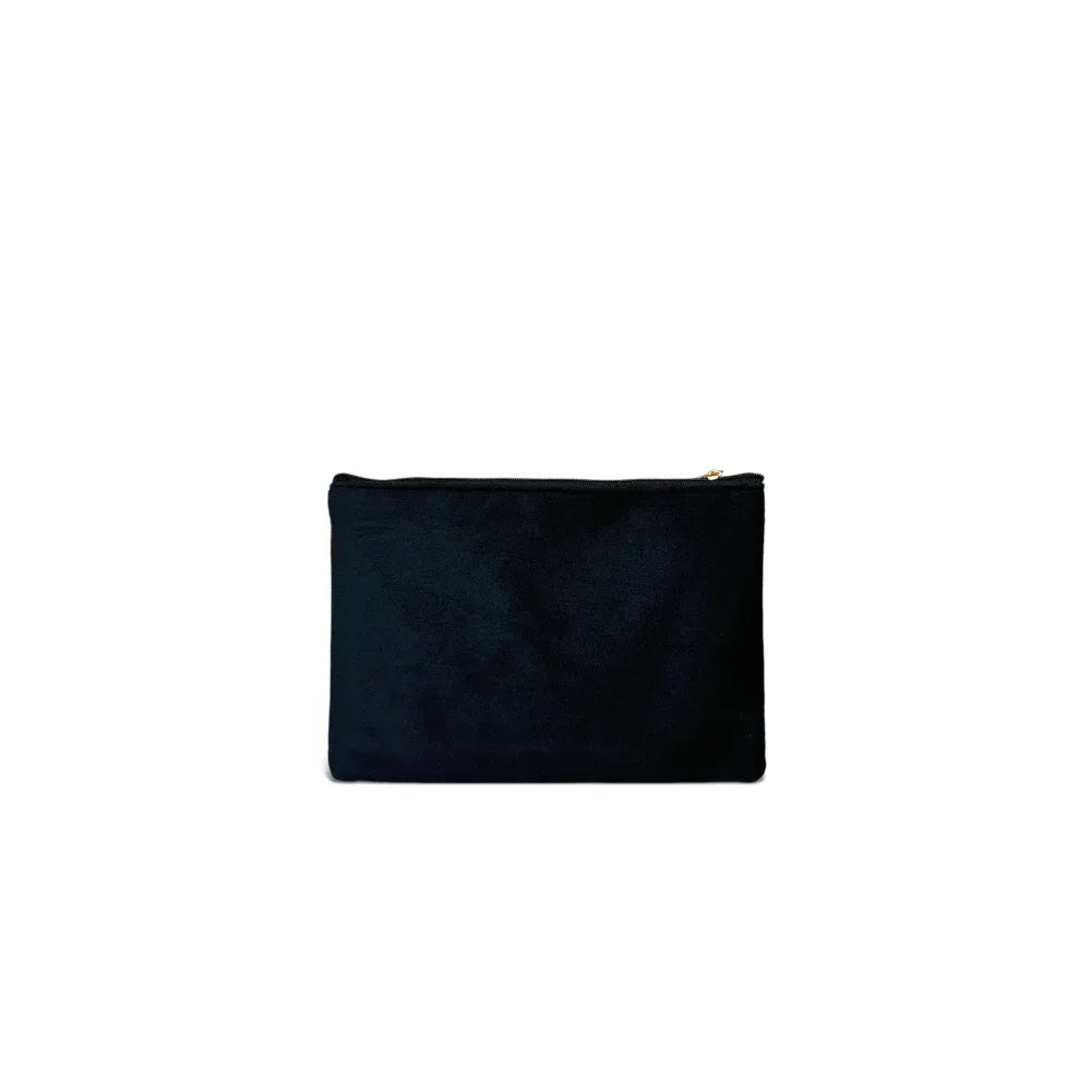 Trousse pochette en velours MATAKI VELOURS Noir