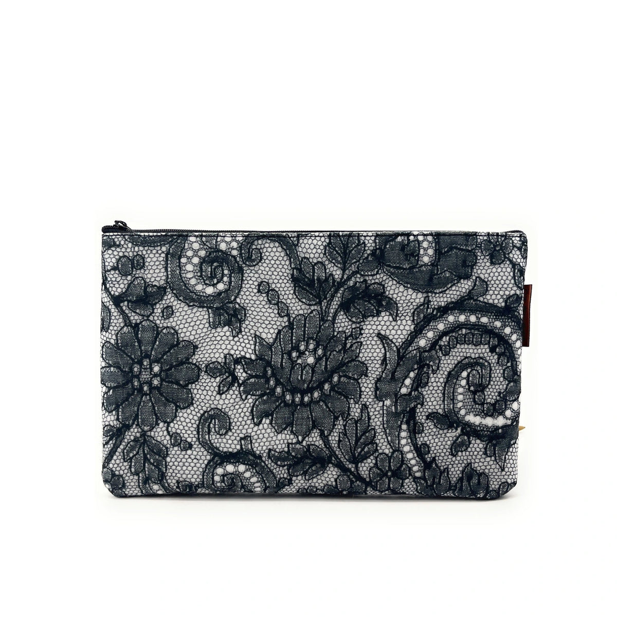 Borsa in feltro ecologico stampato VICTORIA Grigio scuro